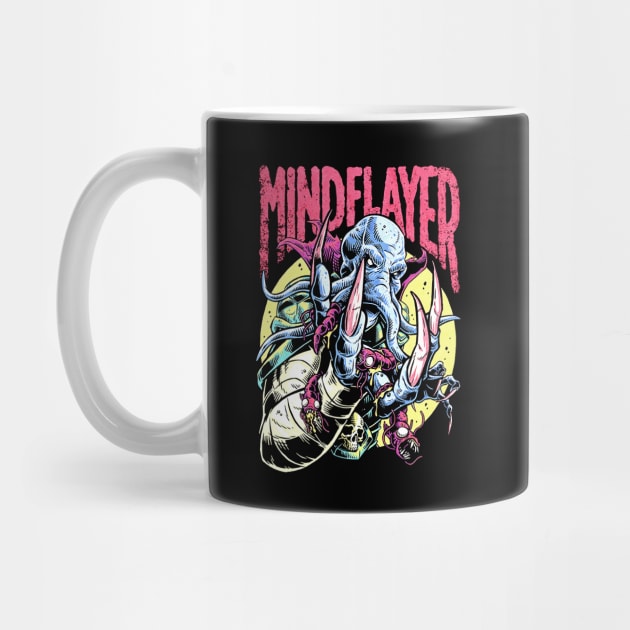 Mind Flayer  (Black Print) by Miskatonic Designs